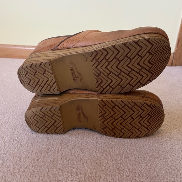 Dansko Tan Leather Mules - Picture 5 of 5